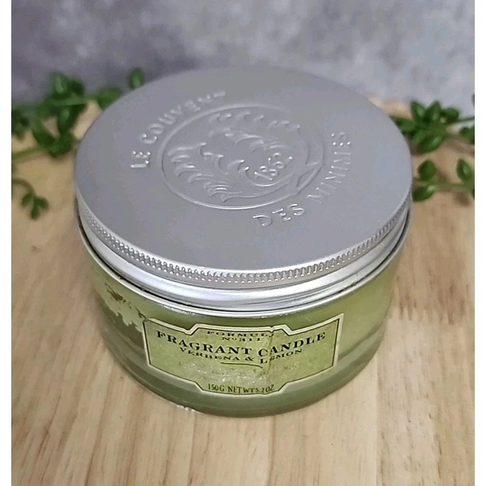 Le Couvent Des Minimes Verbena & Lemon No. 311 Fragrant Candle Glass‎ 5.2 Oz